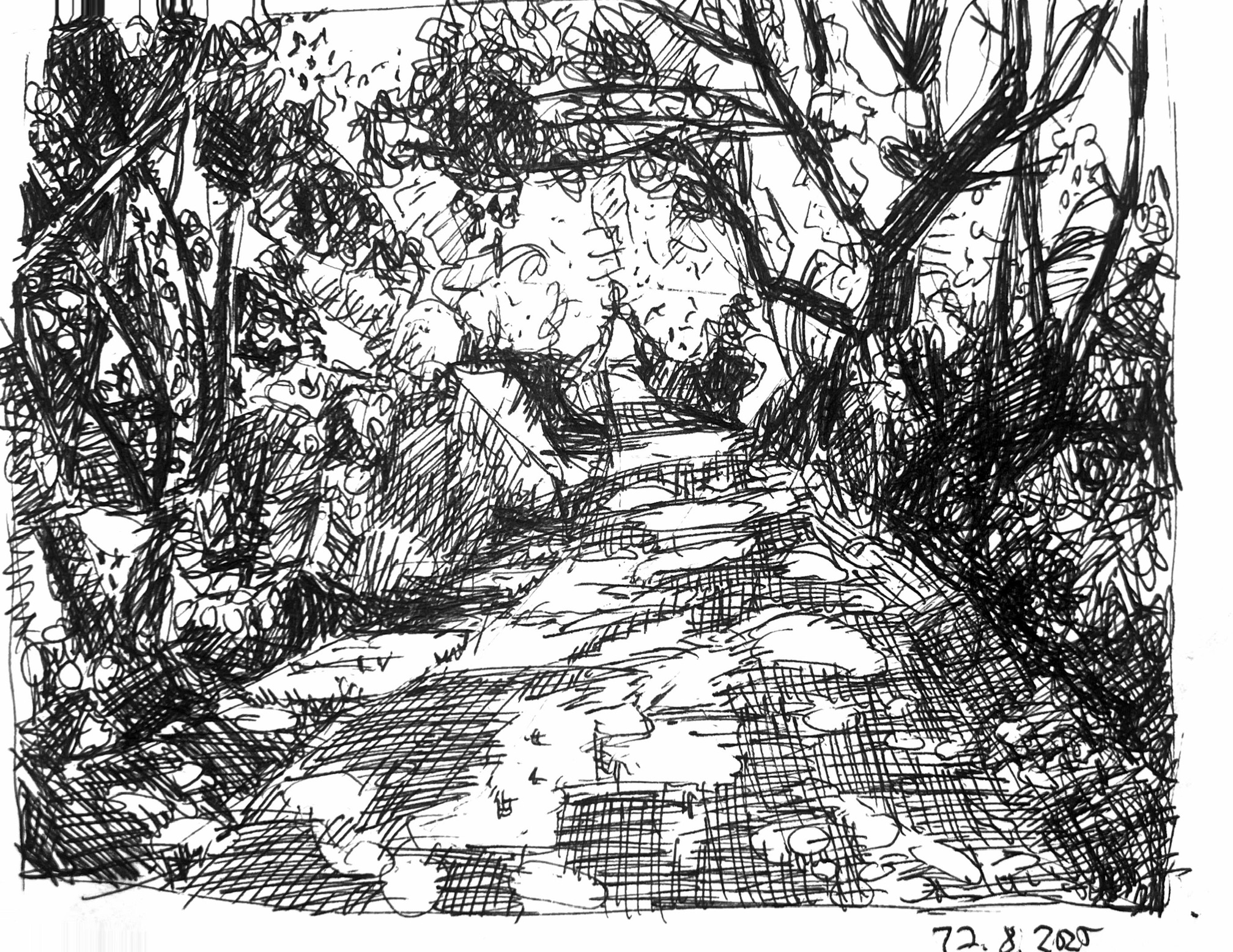 Normandie - Weg zum Strand