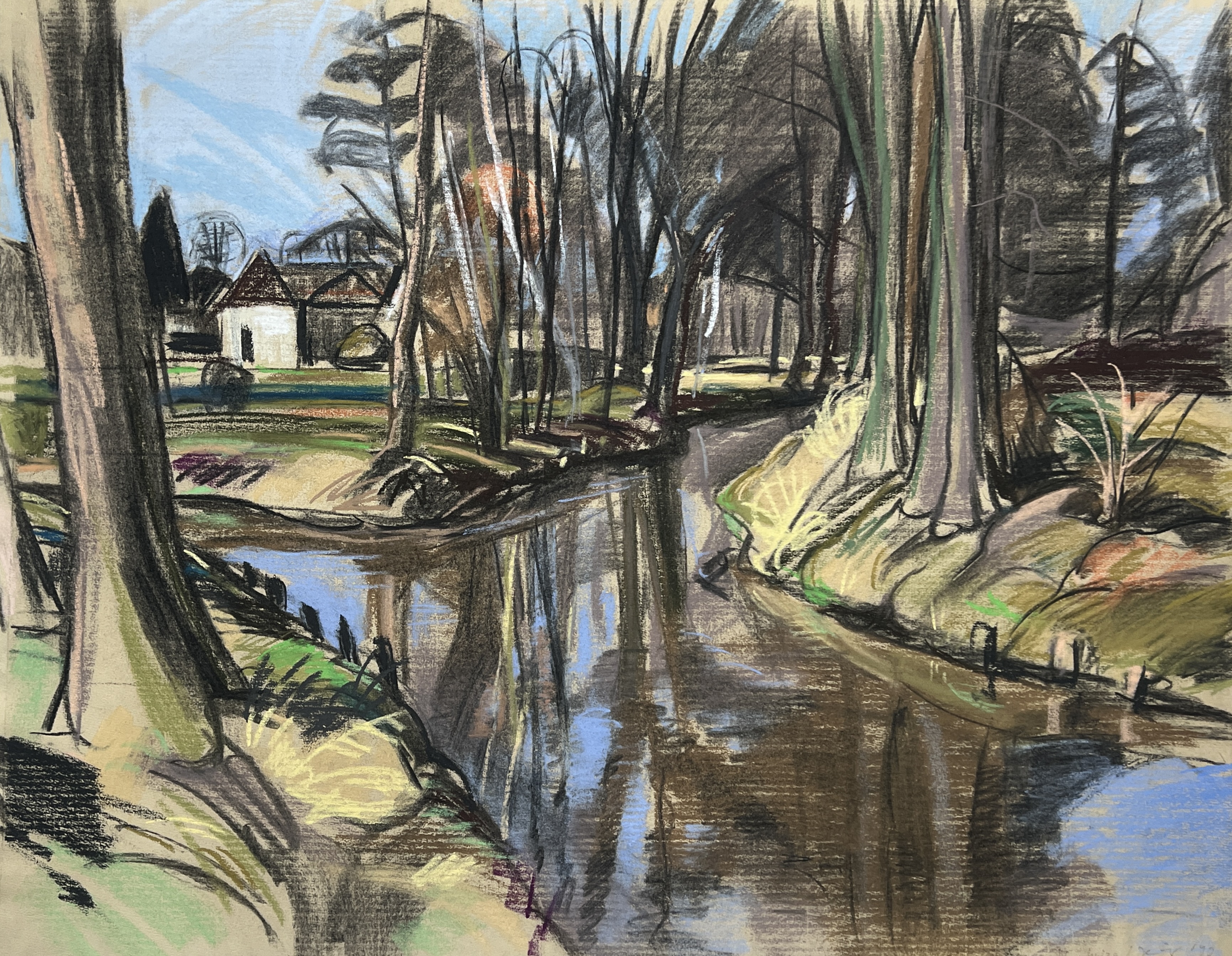 Spreewald im Winter