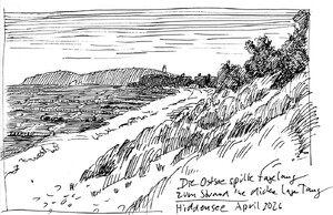 Hiddensee - Strand am Gellen