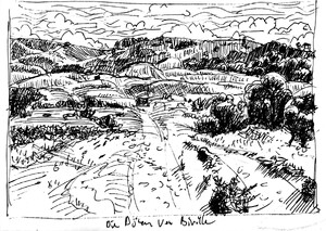 Normandie - Die Dünen von Biville