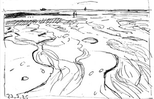 Normandie - Strand bei Ebbe 1